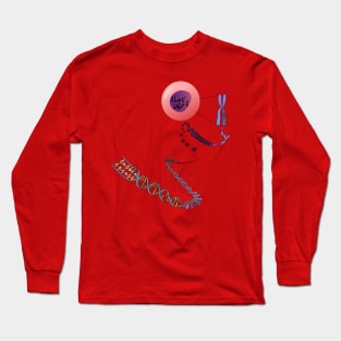 main discoveries in biology Long Sleeve T-Shirt